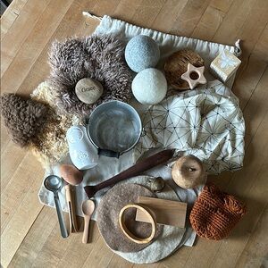 NWT “Found Objects” Sensory Play Set